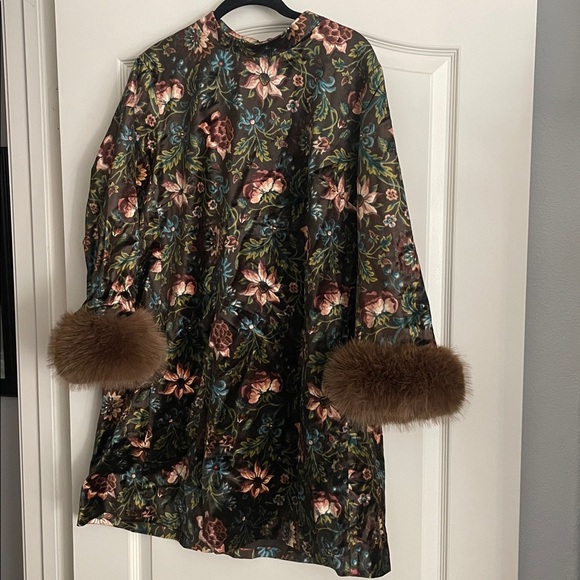 Tuckernuck Hazel Moonflower Velvet Mod Ellie Dress - Picture 7 of 14